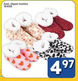 Rossy Asst. slipper booties offer