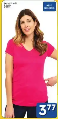 Rossy Womenʼs solid t-shirts offer