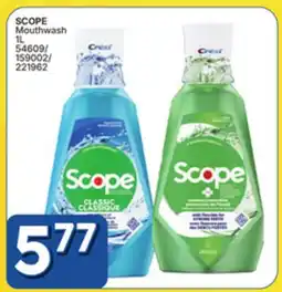 Rossy SCOPE Mouthwash offer