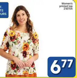 Rossy Womenʼs printed top offer