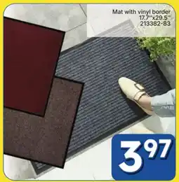 Rossy Mat with vinyl border offer