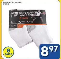 Rossy Ankle socks for men offer