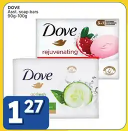 Rossy DOVE Asst. soap bars offer