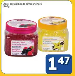 Rossy Asst. crystal beads air fresheners offer