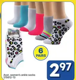 Rossy Asst. womenʼs ankle socks offer