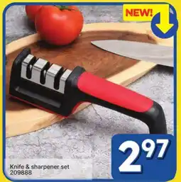 Rossy Knife & sharpener set offer