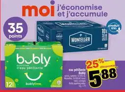 Super C EAU PÉTILLANTE BUBLY offer