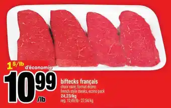 Super C Biftecks Français offer
