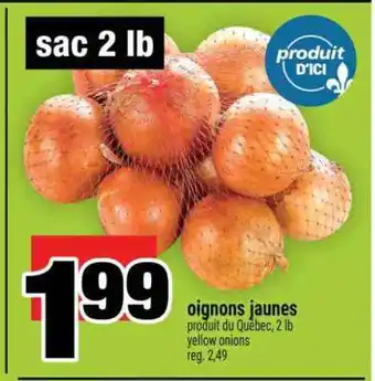 Super C OIGNONS JAUNES offer