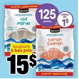 Super C Selection Cod and Salmon Fillets offer