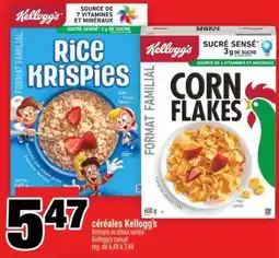 Super C CÉRÉALES KELLOGG'S offer