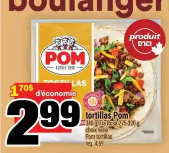 Super C TORTILLAS POM offer