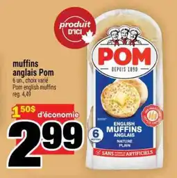Super C MUFFINS ANGLAIS POM offer