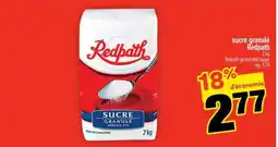 Super C sucre granulé Redpath offer