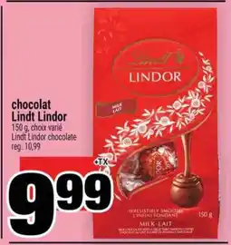 Super C chocolat Lindt Lindor offer