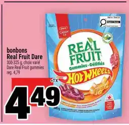 Super C bonbons Real Fruit Dare offer