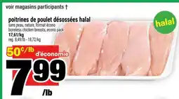Super C poitrines de poulet désossées halal offer