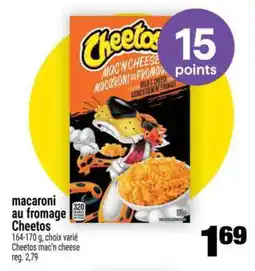 Super C macaroni au fromage Cheetos offer