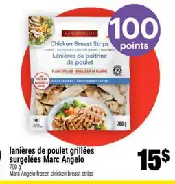 Super C lanières de poulet grillées surgelées Marc Angelo offer