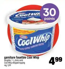 Super C GARNITURE FOUETTÉE COOL WHIP offer