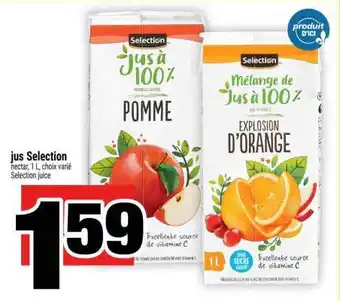 Super C JUS SELECTION offer