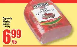 Bonanza Capicolle Mastro offer