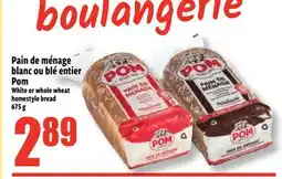 Bonanza White or whole wheat homestyle bread offer