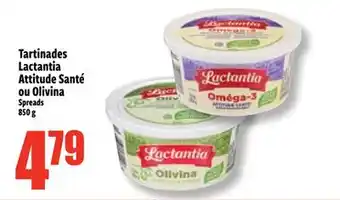 Bonanza Tartinades Lactantia Attitude Santé ou Olivina offer