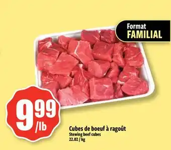 Bonanza Cubes de bœuf à ragout offer