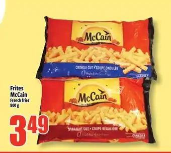 Bonanza Frites McCain offer