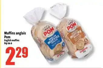 Bonanza Muffins anglais Pom offer