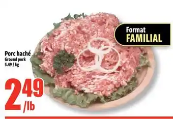 Bonanza Porc haché offer