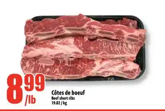 Bonanza Beef short ribs offer