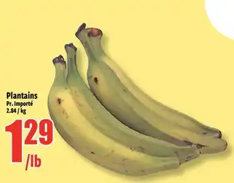 Bonanza Plantains offer