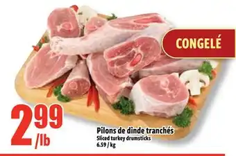 Bonanza Pilons de dinde tranchés offer
