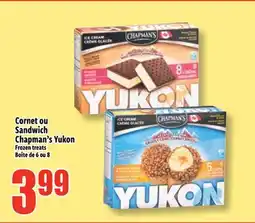Bonanza Cornet ou Sandwich Chapman's Yukon offer