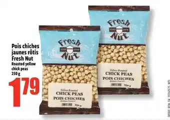 Bonanza Fresh Nut Roasted yellow chick peas offer