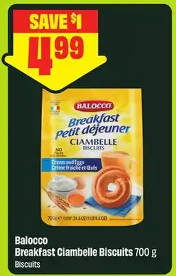 Chalo FreshCo Balocco Breakfast Ciambelle Biscuits 700 g Biscuits offer