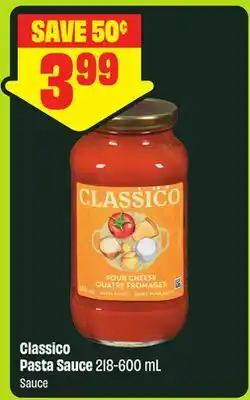 Chalo FreshCo Classico Pasta Sauce 218-600 mL Sauce offer