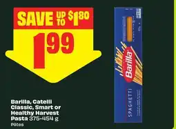 Chalo FreshCo Barilla, Catelli Classic, Smart or Healthy Harvest Pasta offer