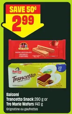 FreshCo Balconi Trancetto Snack 280 g or Tre Marie Wafers 140 g offer