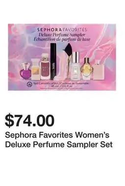 Sephora Sephora Favorites Women's Deluxe Perfume Sampler Set offer
