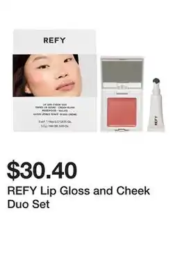 Sephora REFY Lip Gloss and Cheek Duo Set offer