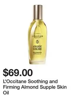 Sephora L'Occitane Soothing and Firming Almond Supple Skin Oil offer
