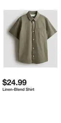 H&M Linen-Blend Shirt offer