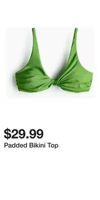 H&M Padded Bikini Top offer