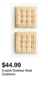 H&M 2-pack Outdoor Seat Cushions offer