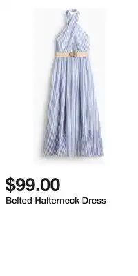 H&M Belted Halterneck Dress offer