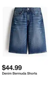 H&M Denim Bermuda Shorts offer
