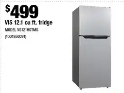 Home Depot VIS 12.1 Cu. Ft. Fridge offer